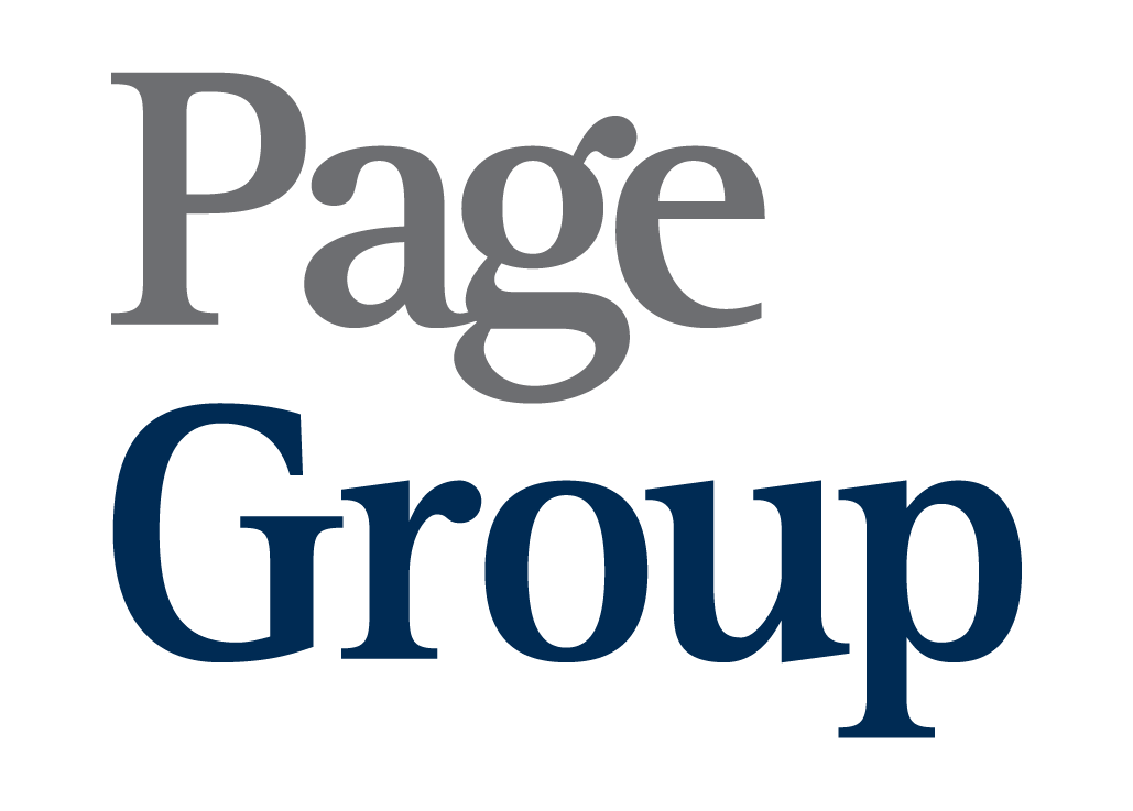 Logotipo com as palavras 'Page Group'.