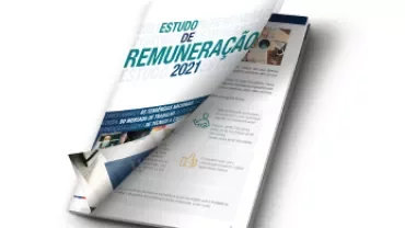 Capa do relatório de Estudo de Remuneração 2021.